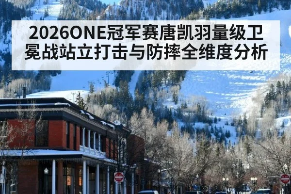2026ONE冠军赛唐凯羽量级卫冕战站立打击与防摔全维度分析